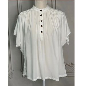 P. Cill WHITE TOP SHORT SLEEVE